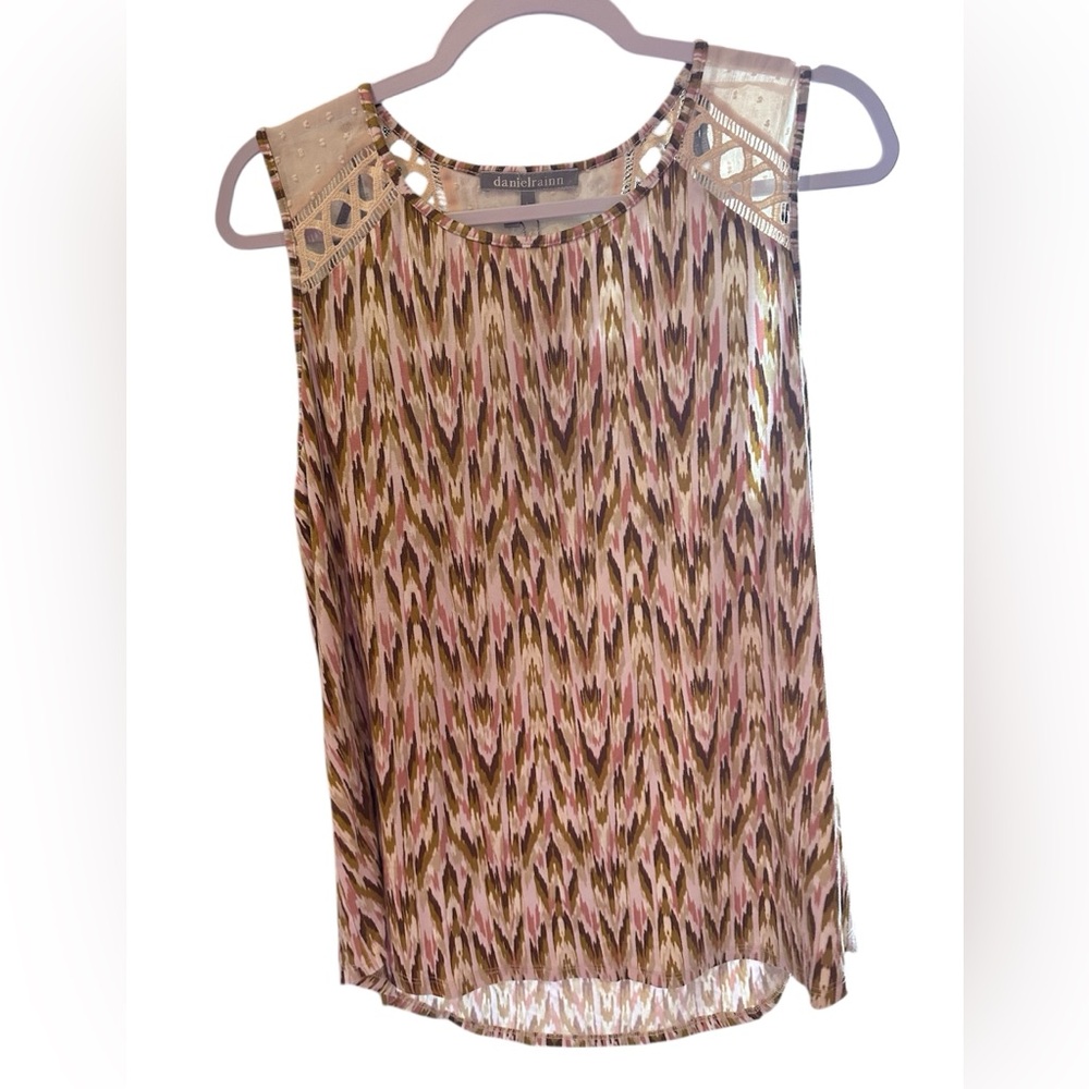 Nordstrom Daniel Rainn Pastel Sleeveless Blouse NWT